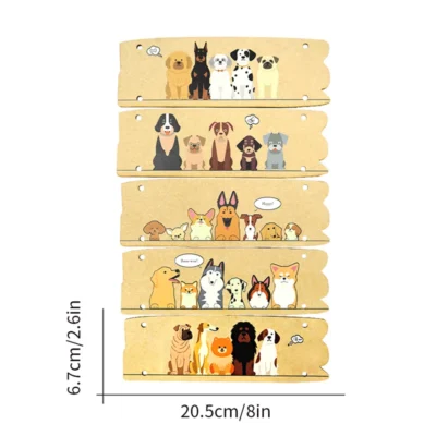 Tag-Wearing Puppy - 3d wooden dog puzzle animal model