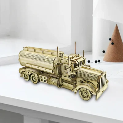Tank Truck - 3d puzzle abrams main battle tank vehicle model
