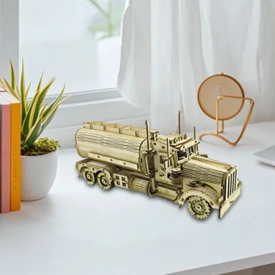 Tank Truck - 3d puzzle abrams main battle tank vehicle model