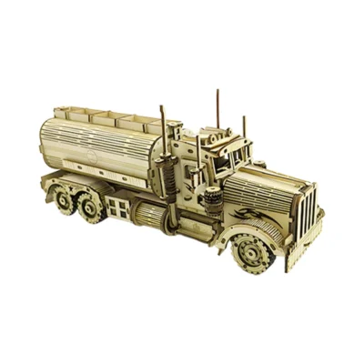 Tank Truck - 3d puzzle abrams main battle tank vehicle model
