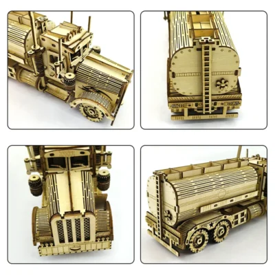 Tank Truck - 3d puzzle abrams main battle tank vehicle model