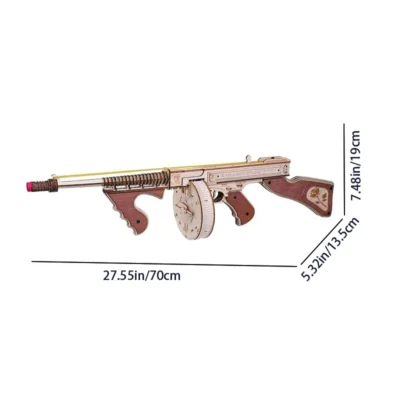 Thompson SMG - 3d wooden owl puzzle mechanical model