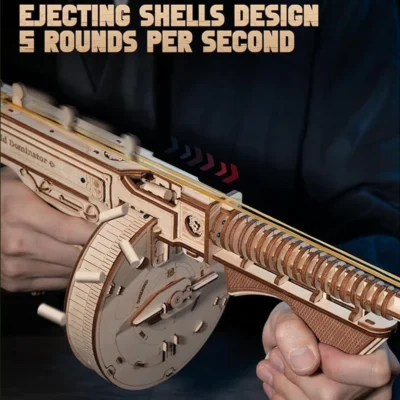 Thompson SMG - 3d wooden owl puzzle mechanical model
