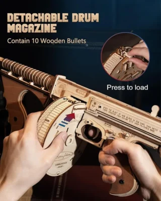 Thompson SMG - 3d wooden owl puzzle mechanical model