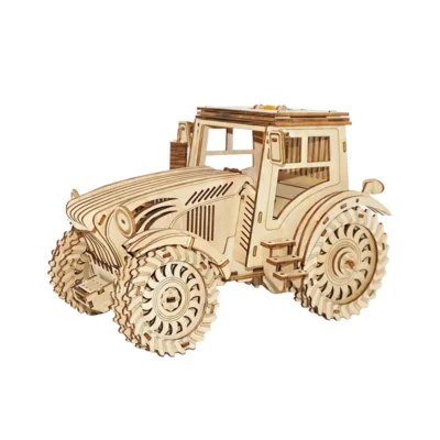 Tractor Head - 3d wooden tractor puzzle vehicle model