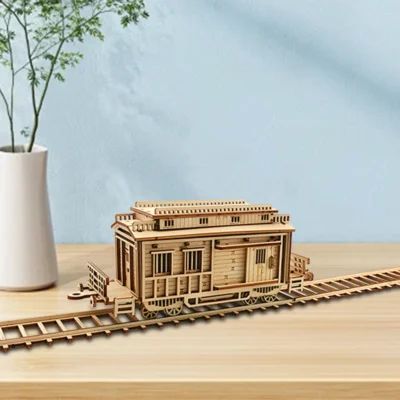 Train Carriage - train puzzle 3d vehicle model