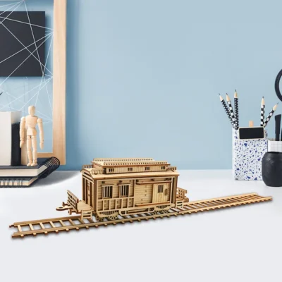 Train Carriage - train puzzle 3d vehicle model