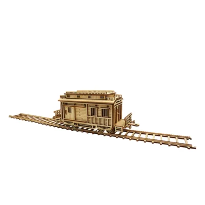 Train Carriage - train puzzle 3d vehicle model