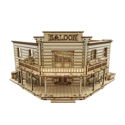 Wilderness Bar - chrysler building puzzle 3d architecture model