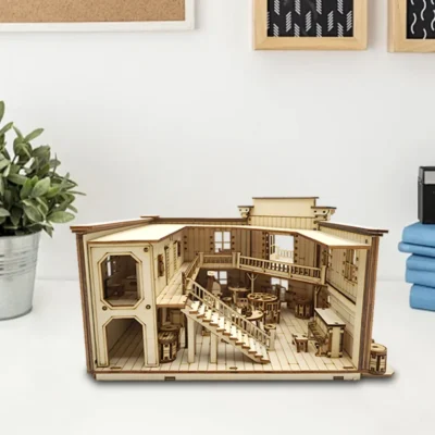 Wilderness Bar - chrysler building puzzle 3d architecture model