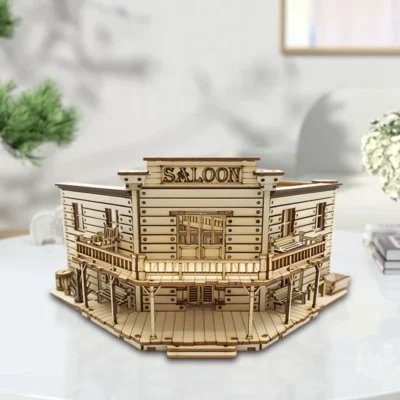 Wilderness Bar - chrysler building puzzle 3d architecture model