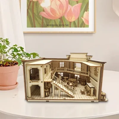 Wilderness Bar - chrysler building puzzle 3d architecture model