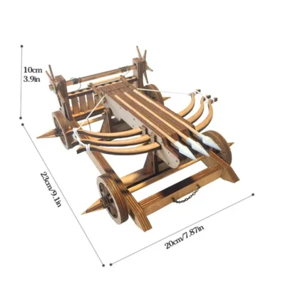 Wuhou Chariot - 3d wooden puzzles mechanical model