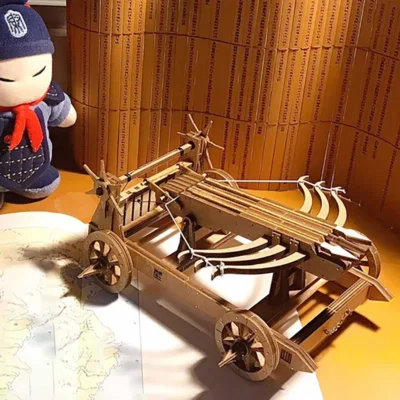 Wuhou Chariot - 3d wooden puzzles mechanical model