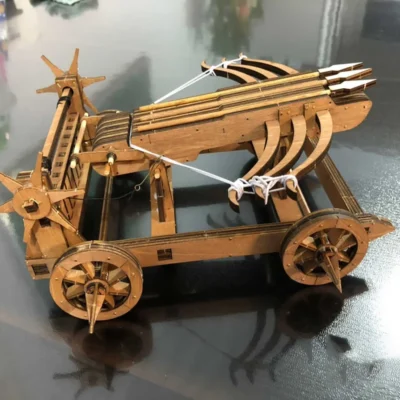 Wuhou Chariot - 3d wooden puzzles mechanical model