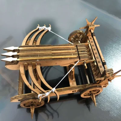 Wuhou Chariot - 3d wooden puzzles mechanical model