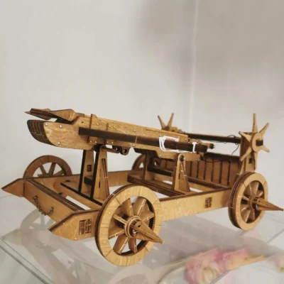 Wuhou Chariot - 3d wooden puzzles mechanical model