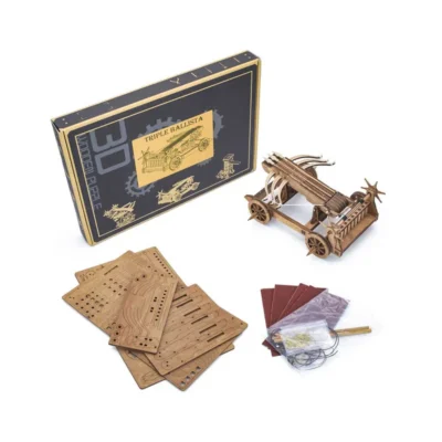 Wuhou Chariot - 3d wooden puzzles mechanical model