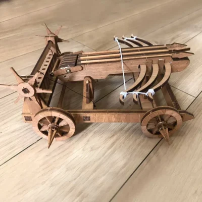 Wuhou Chariot - 3d wooden puzzles mechanical model