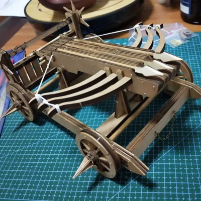 Wuhou Chariot - 3d wooden puzzles mechanical model