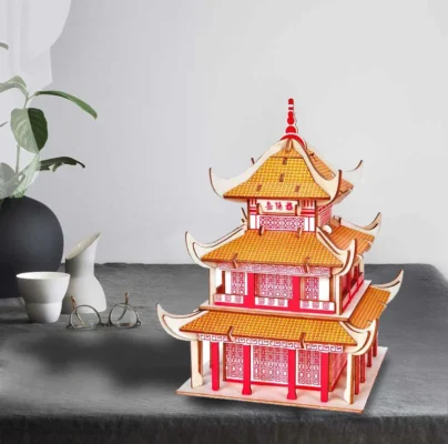 Yueyang Tower - 3d puzzle kits architecture model