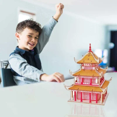 Yueyang Tower - 3d puzzle kits architecture model