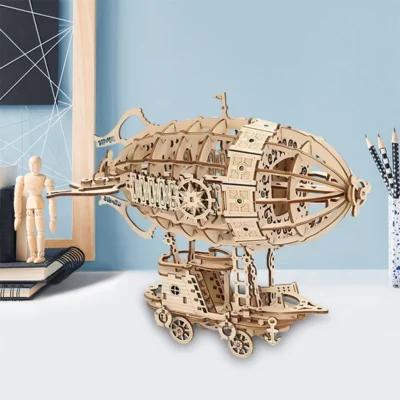 Airship - 3d puzzle aircraft carrier vehicle model