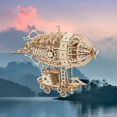 Airship - 3d puzzle aircraft carrier vehicle model