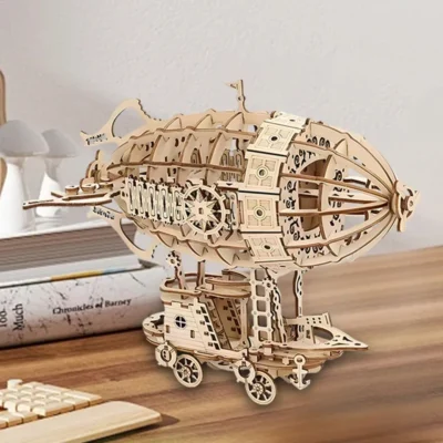 Airship - 3d puzzle aircraft carrier vehicle model