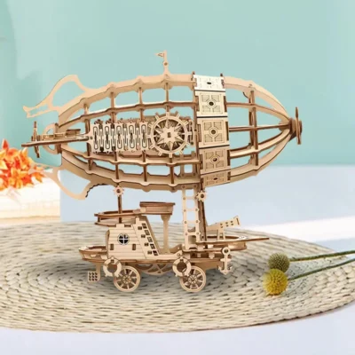 Airship - 3d puzzle aircraft carrier vehicle model