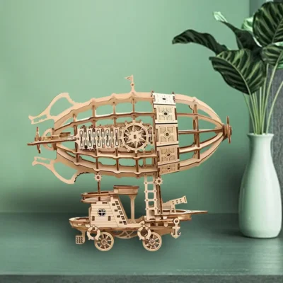 Airship - 3d puzzle aircraft carrier vehicle model