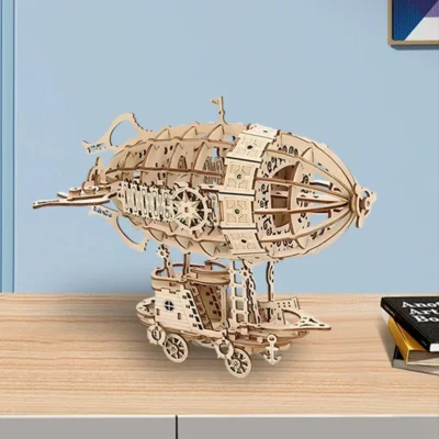 Airship - 3d puzzle aircraft carrier vehicle model