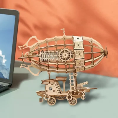 Airship - 3d puzzle aircraft carrier vehicle model