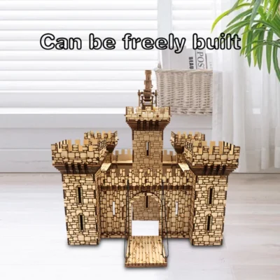 City Wall - 3d puzzle bal architecture model