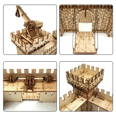 City Wall - 3d puzzle bal architecture model