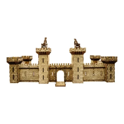 City Wall - 3d puzzle bal architecture model