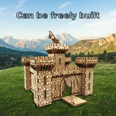 City Wall - 3d puzzle bal architecture model