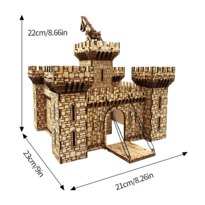 City Wall - 3d puzzle bal architecture model