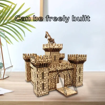 City Wall - 3d puzzle bal architecture model
