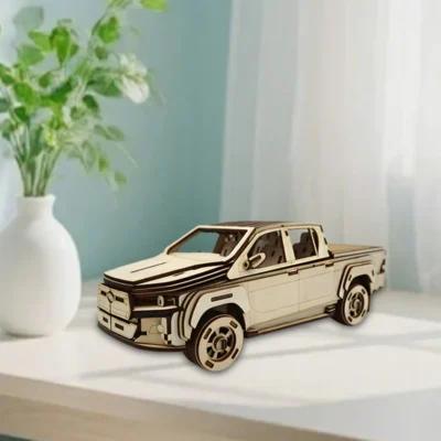 Pickup Truck - 3d puzzle truck vehicle model