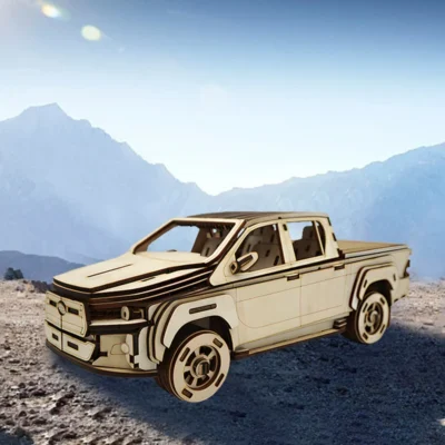 Pickup Truck - 3d puzzle truck vehicle model