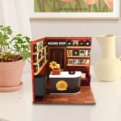 Record Store - best 3d puzzle toys architecture model