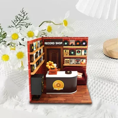 Record Store - best 3d puzzle toys architecture model