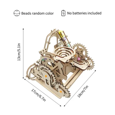 Roller Coaster - 3d roller coaster puzzle mechanical model