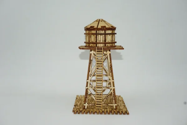 Water Tower - 3d puzzles buildings architecture model